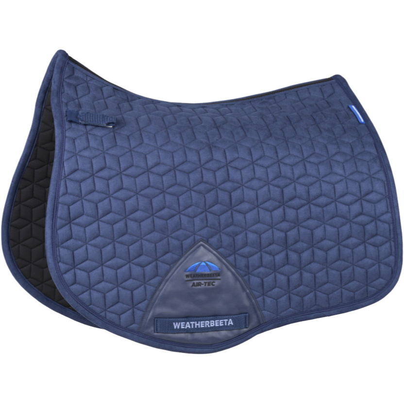 2026 WeatherBeeta Suede Elite Lucht-Tec All Purpose Zadelkussen 1030345 - Navy
